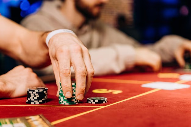 Live dealer gaming studio with multiple camera angles and professional setup